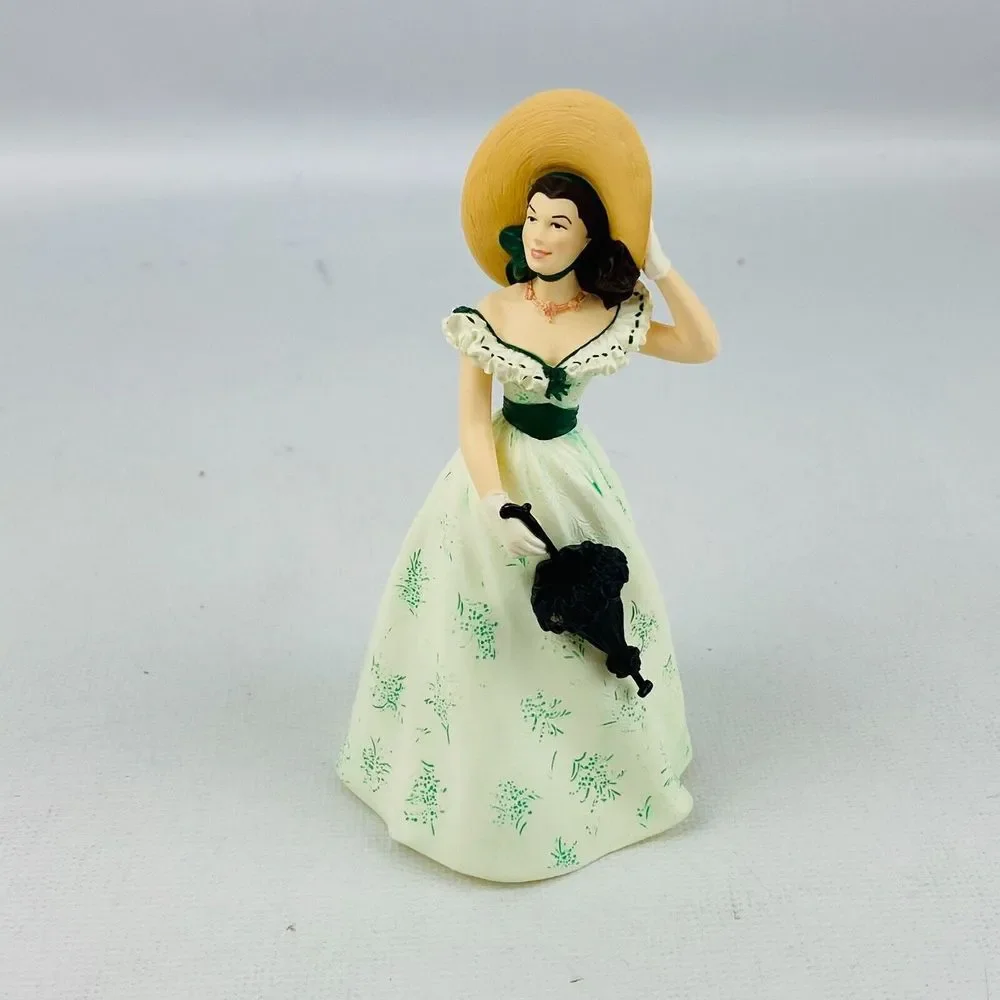 Hallmark Scarlett O'Hara Ornament #2 Collectors Series Green Barbeque Dress 1998